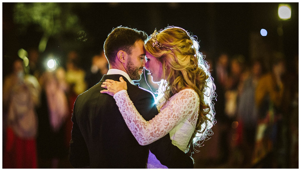 Una boda al aire libre