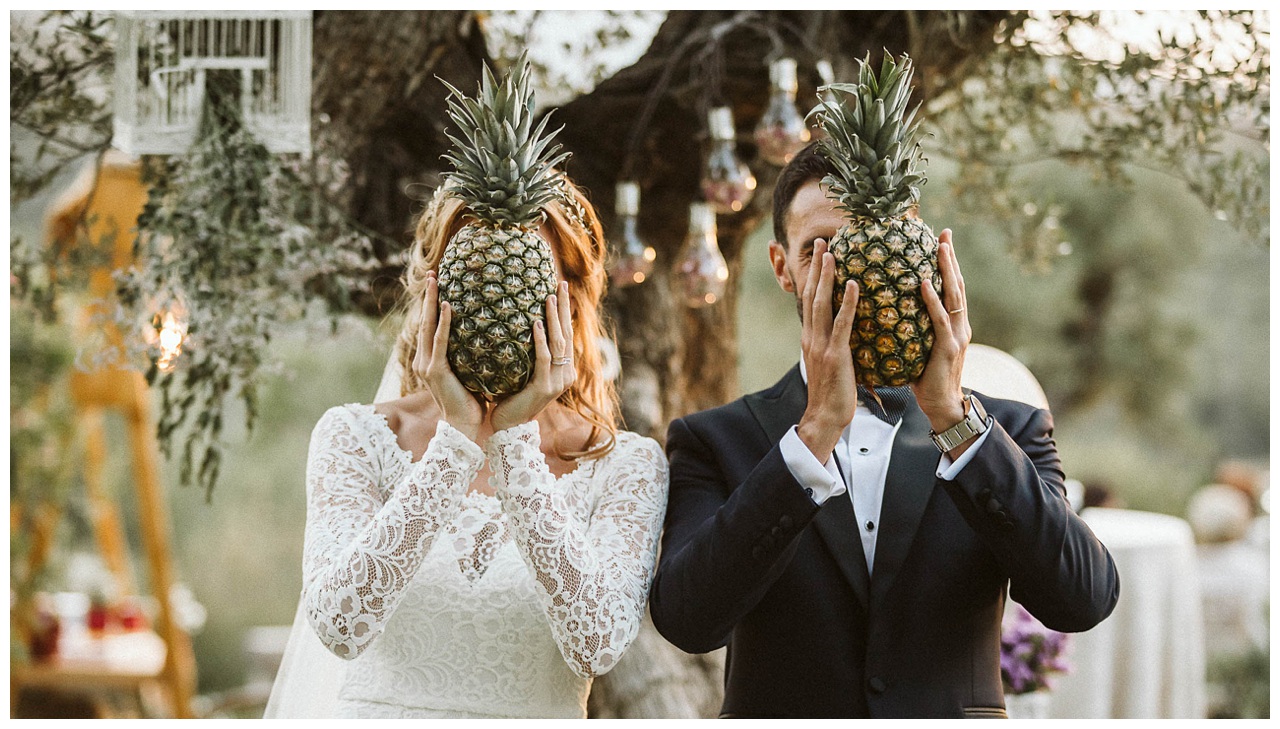 Una boda al aire libre