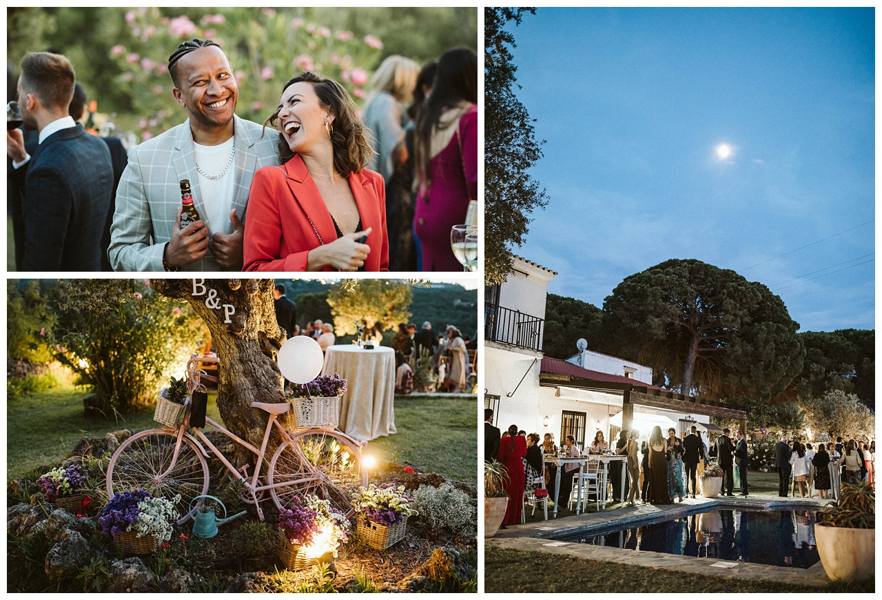 Una boda al aire libre