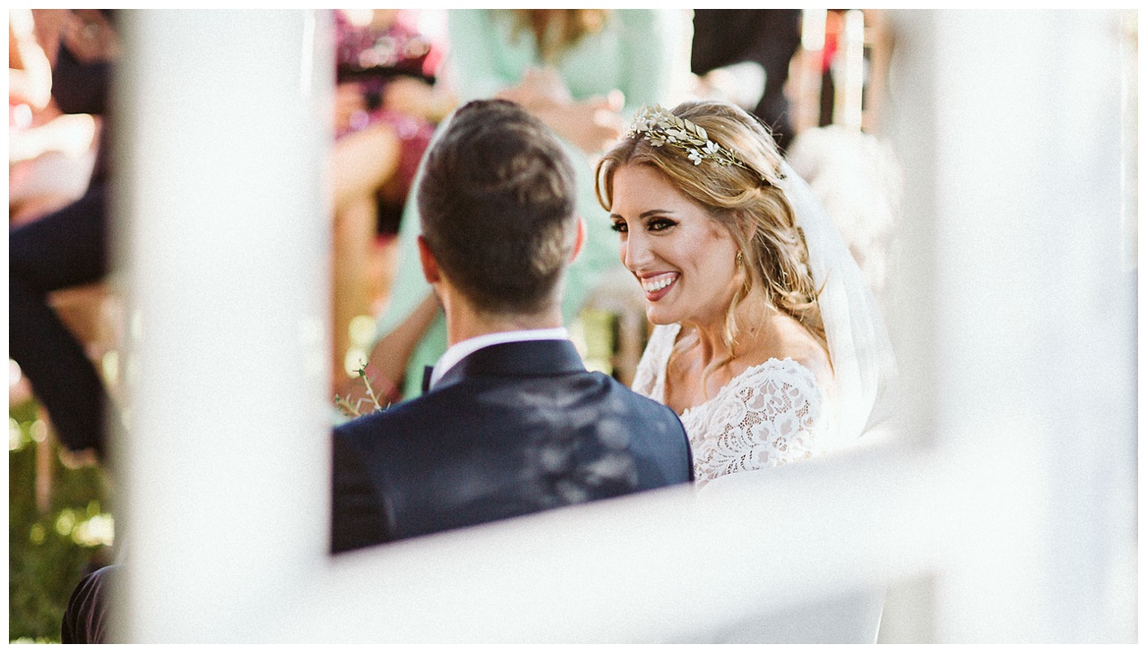 Una boda al aire libre