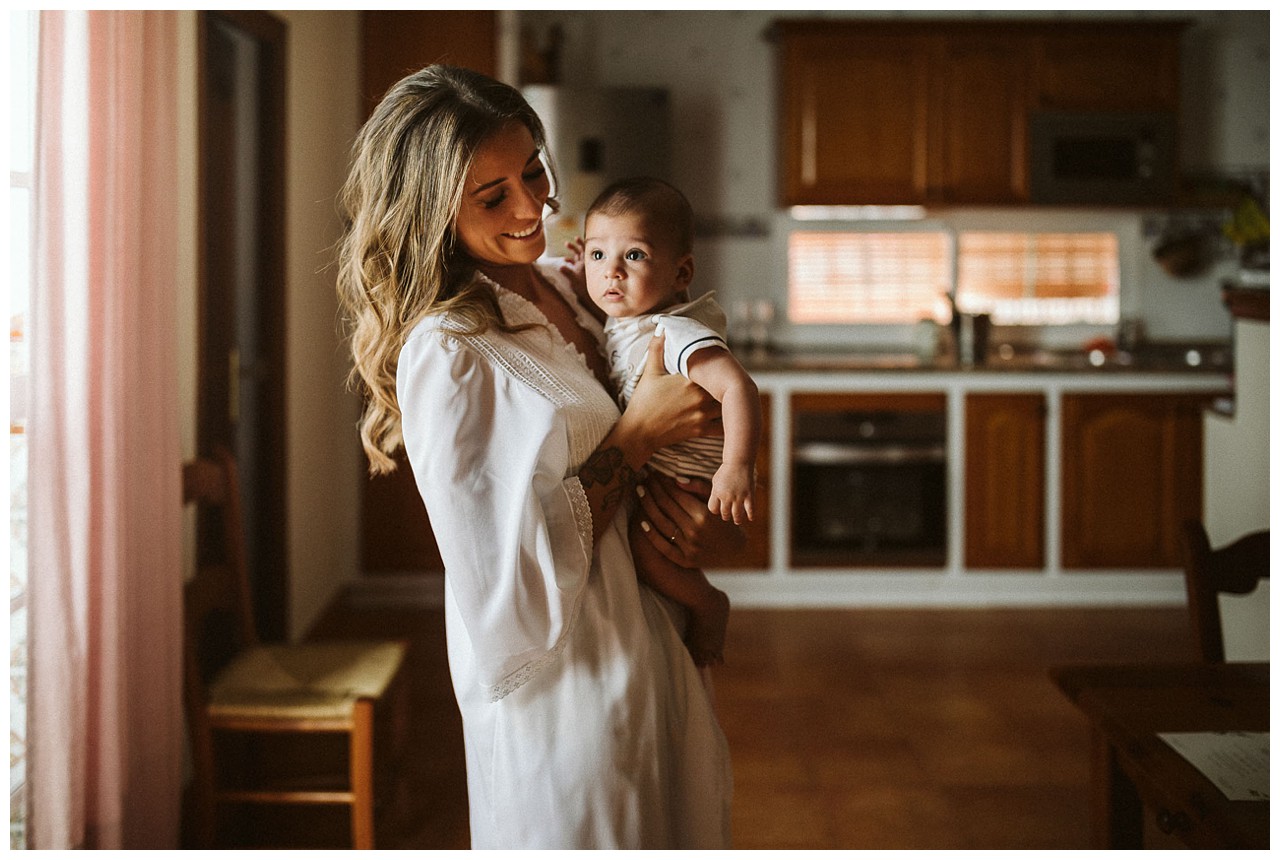 La novia y un sobrino