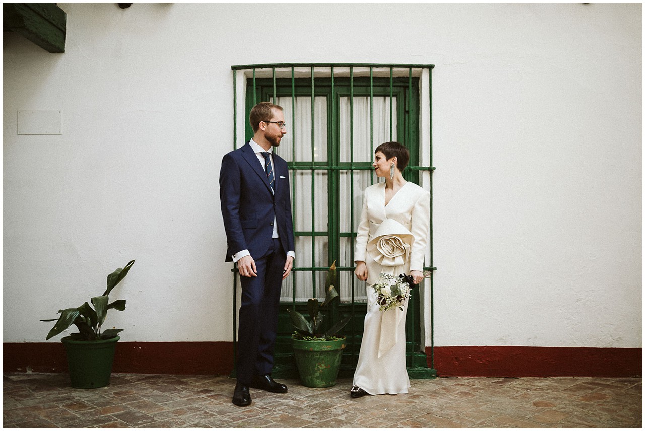 Recién casados en Casa Bucarelli