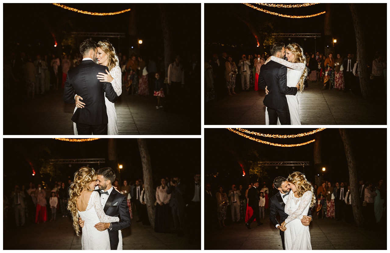 Una boda al aire libre