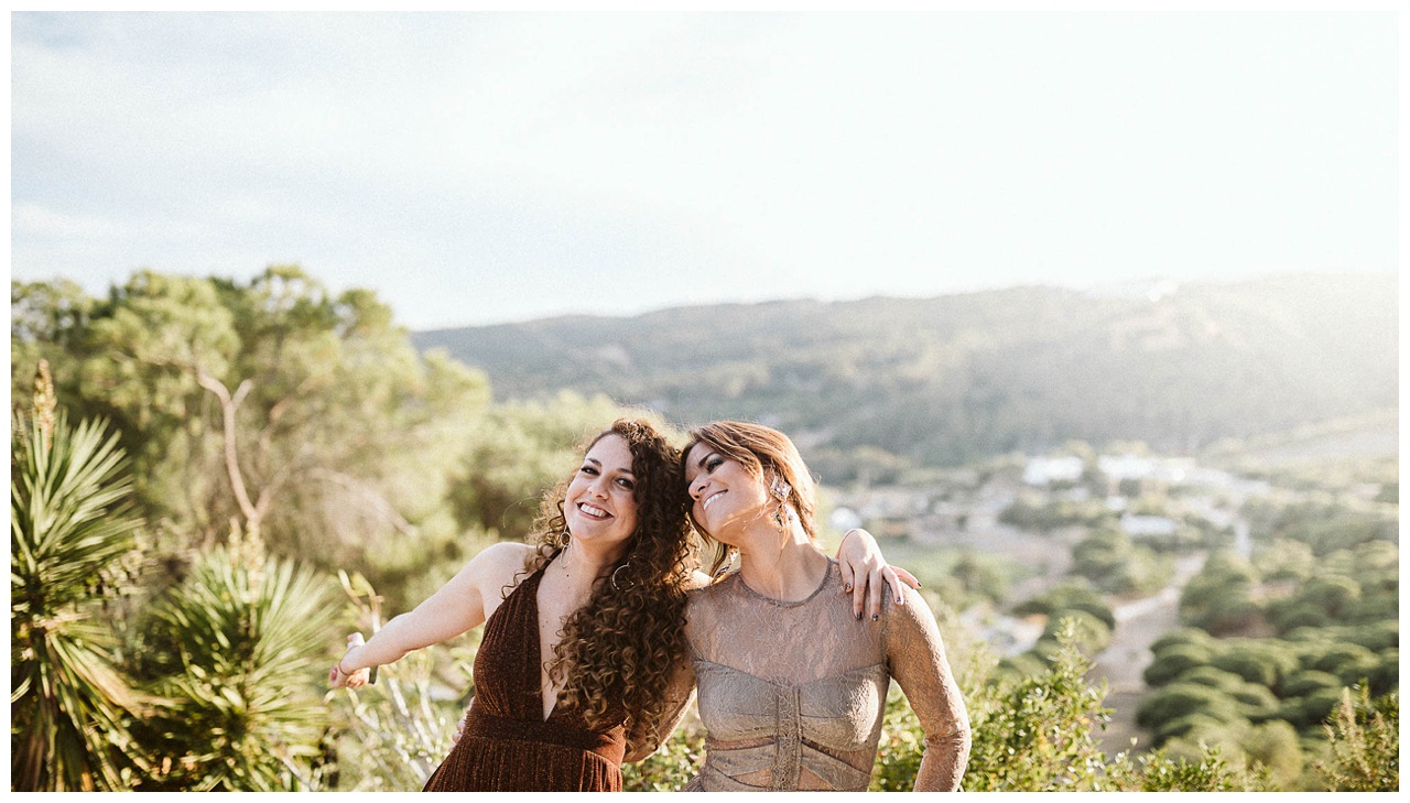 Una boda al aire libre