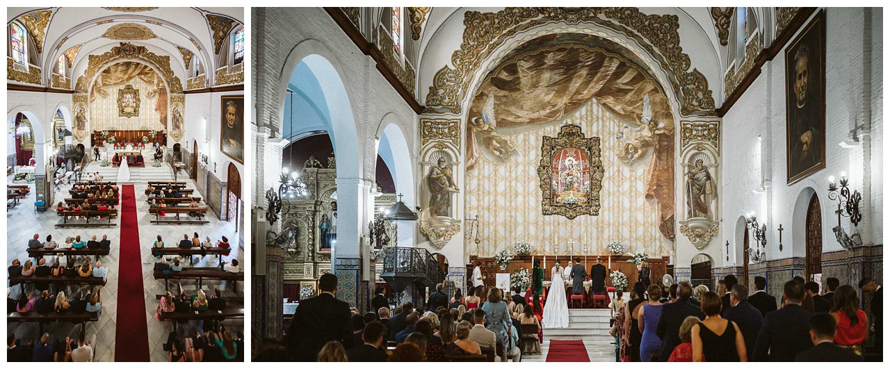 Una boda en Iglesia de los Salesianos de Triana