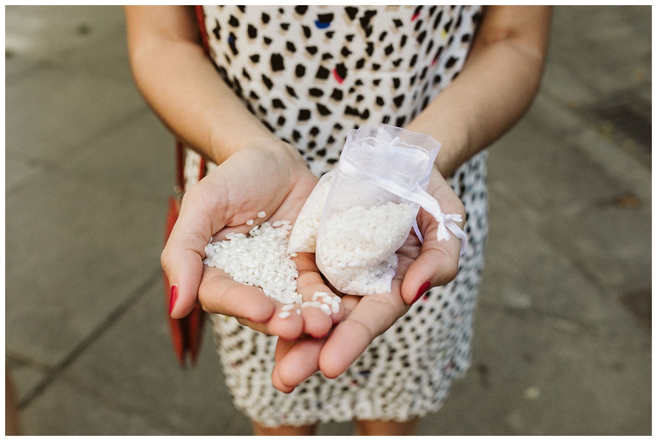 Arroz para los novios