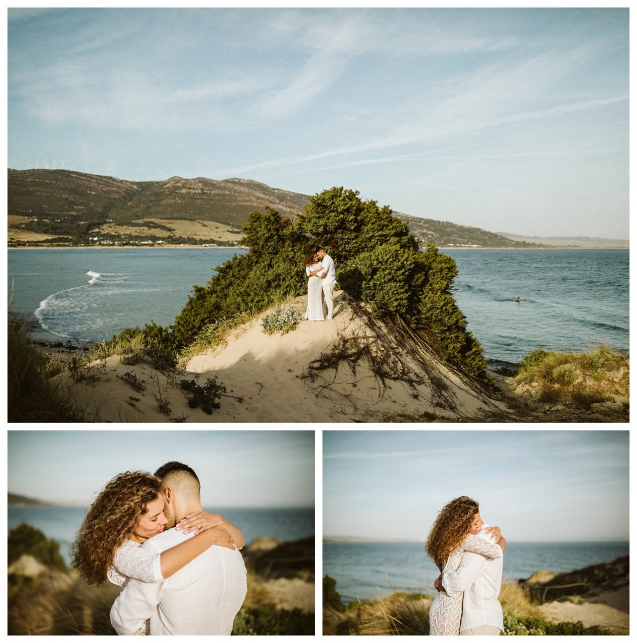 Atardecer para una pareja de enamorados