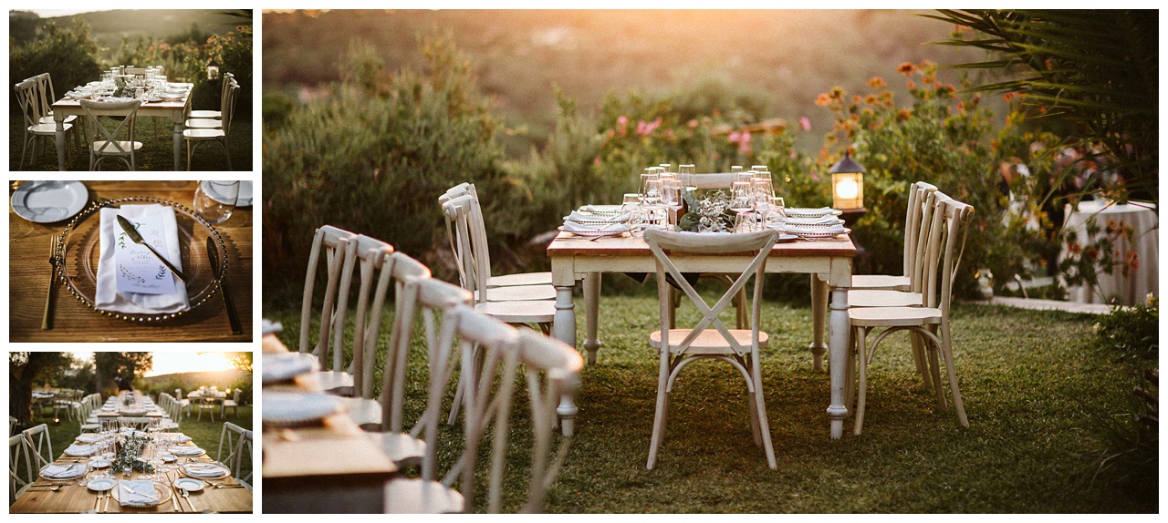 Una boda al aire libre