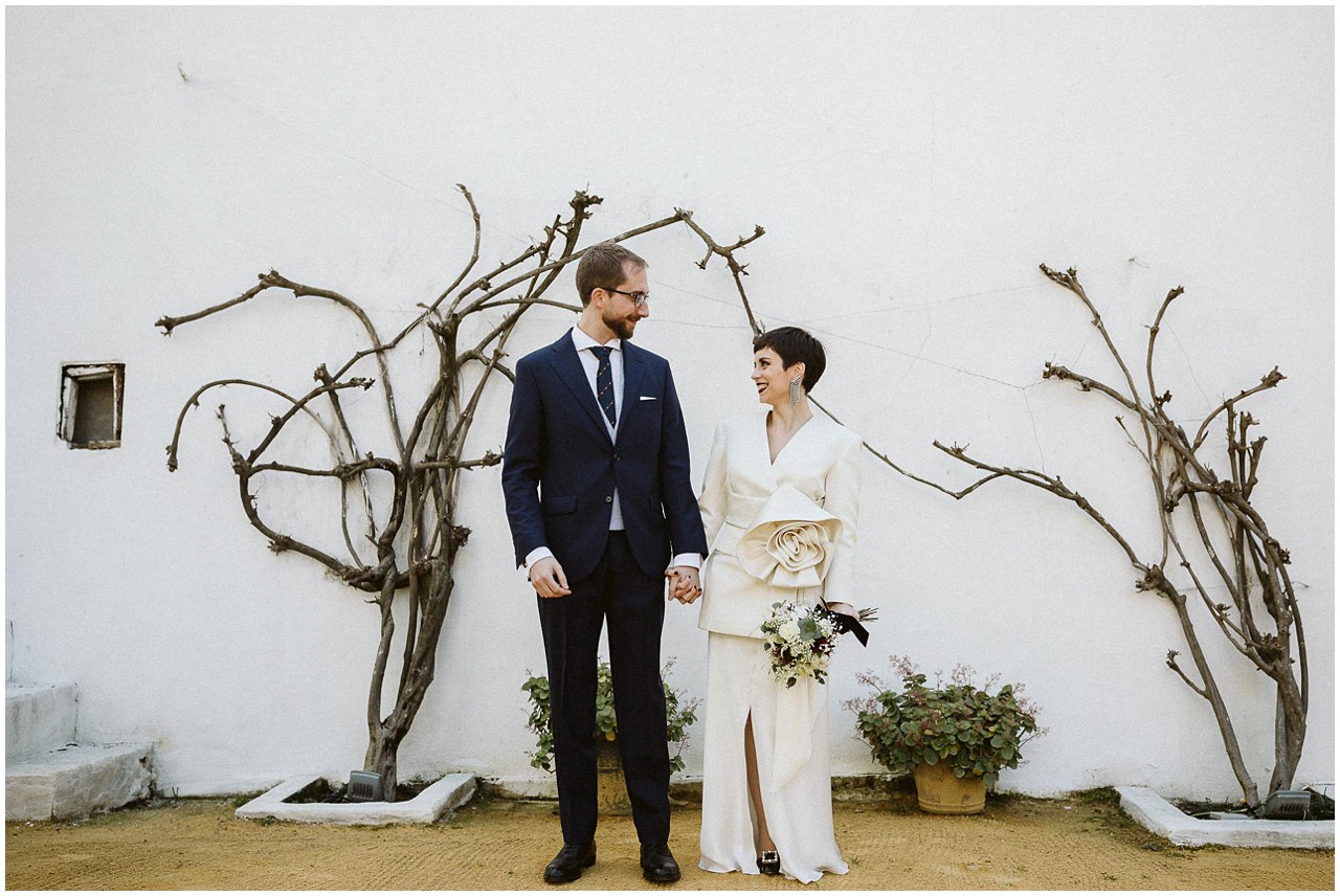 Novios en Casa Bucarelli