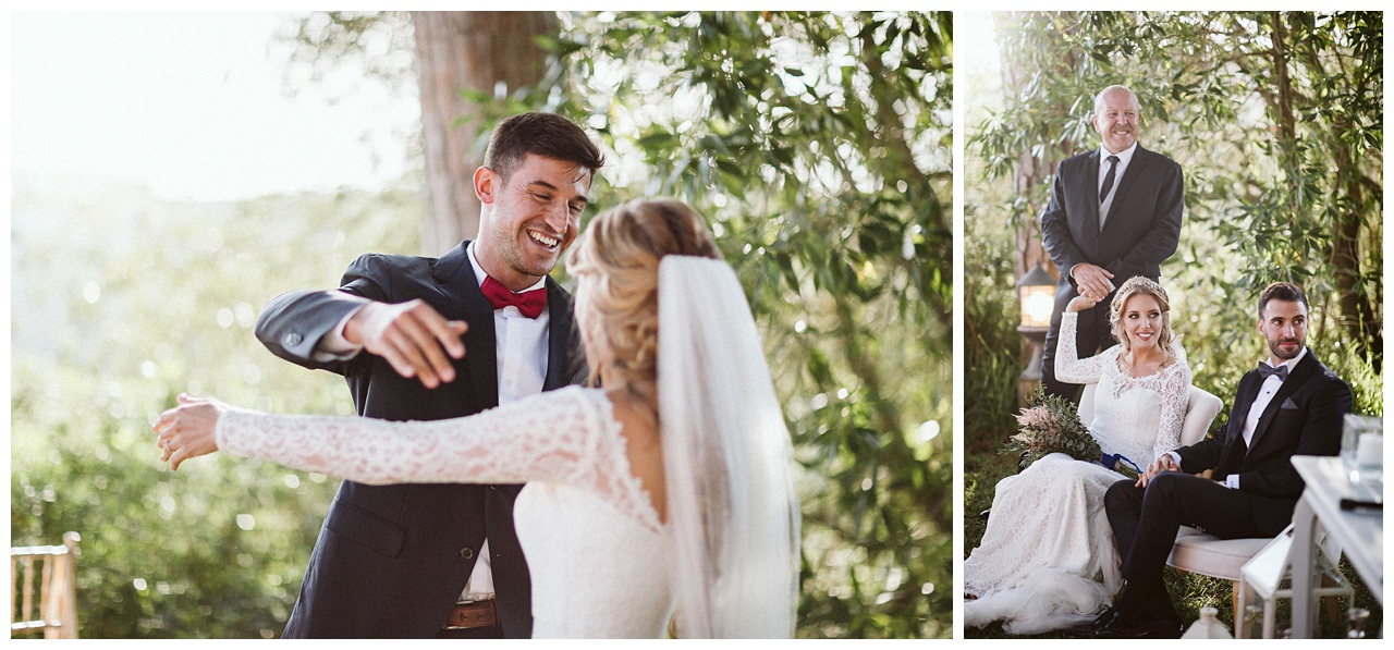 Una boda al aire libre