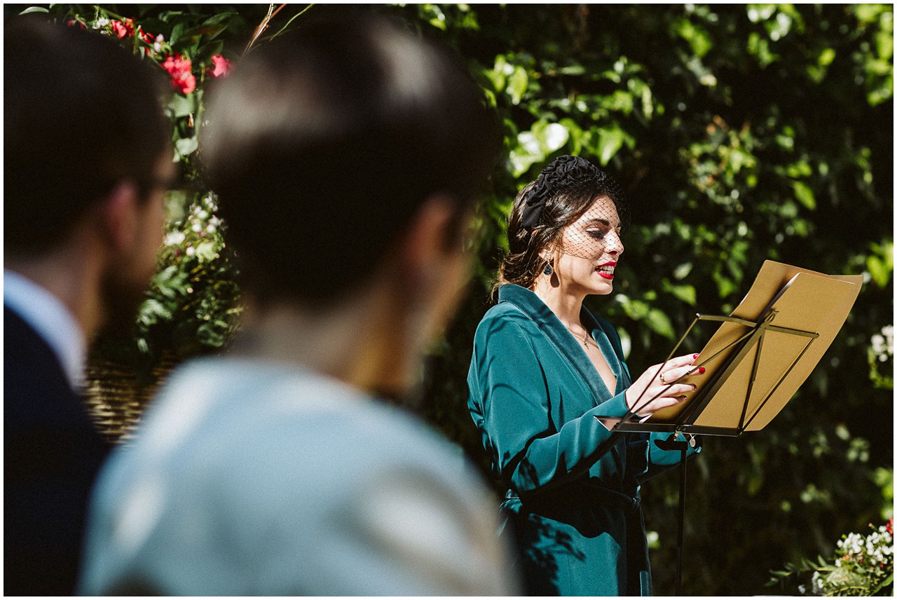 Discurso de la hermana de la novia