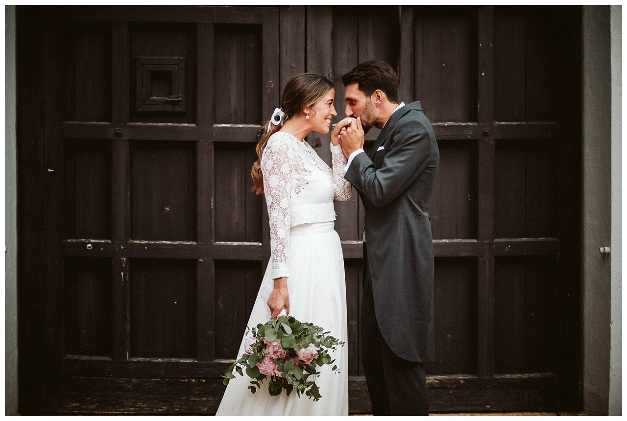 La felicidad de los novios