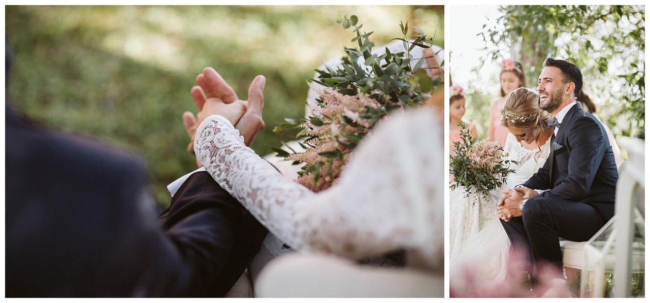 Una boda al aire libre