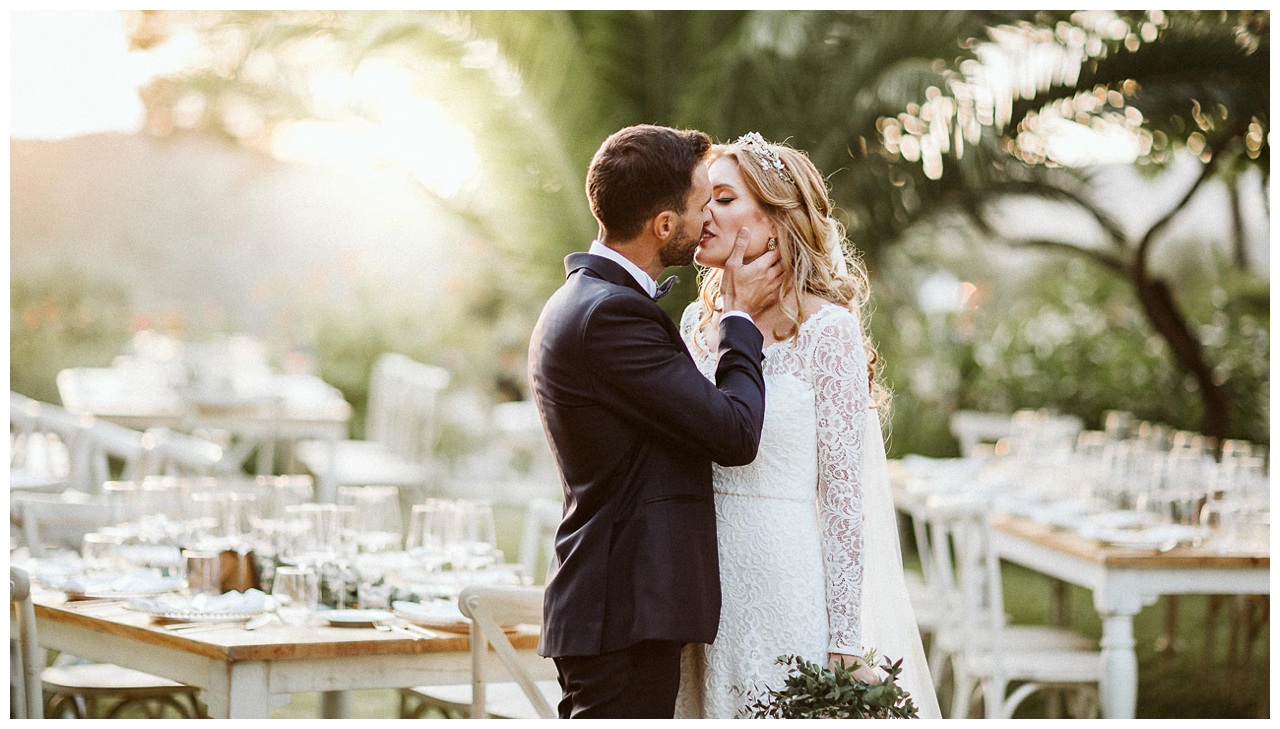 Una boda al aire libre