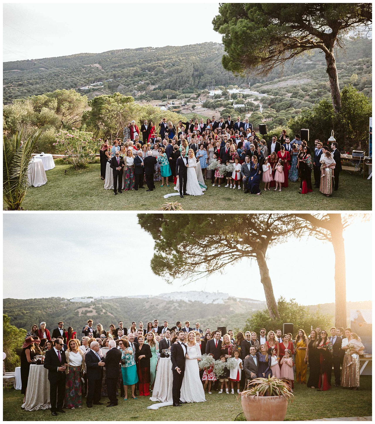 Una boda al aire libre