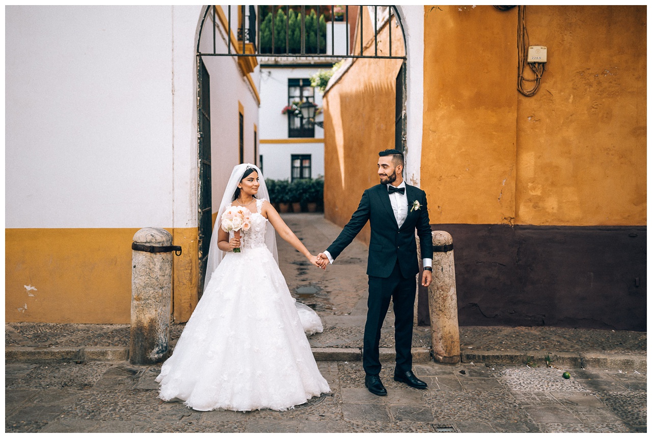 Boda de destino persa en Sevilla