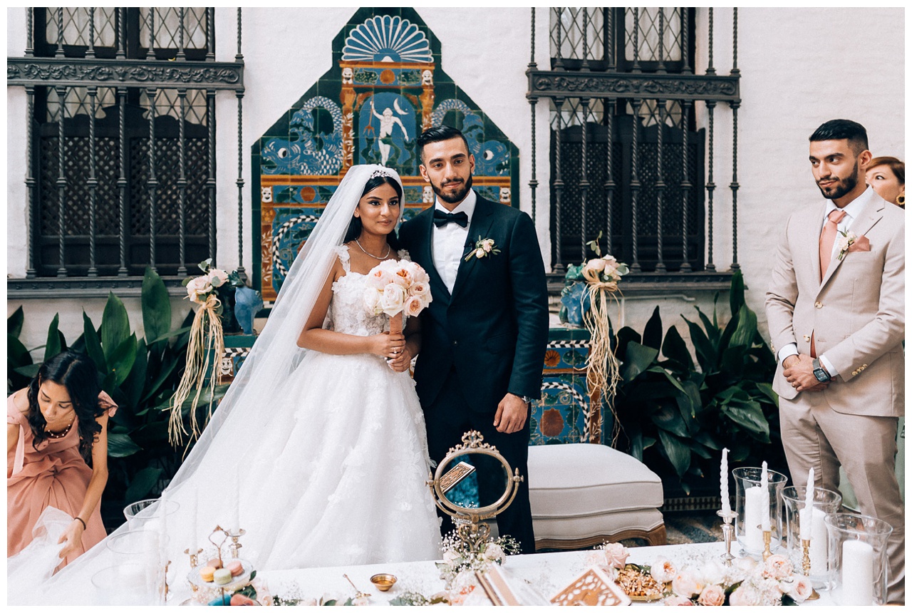 Boda de destino persa en Casa Guardiola