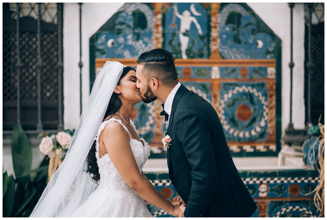 Boda de destino persa en Casa Guardiola