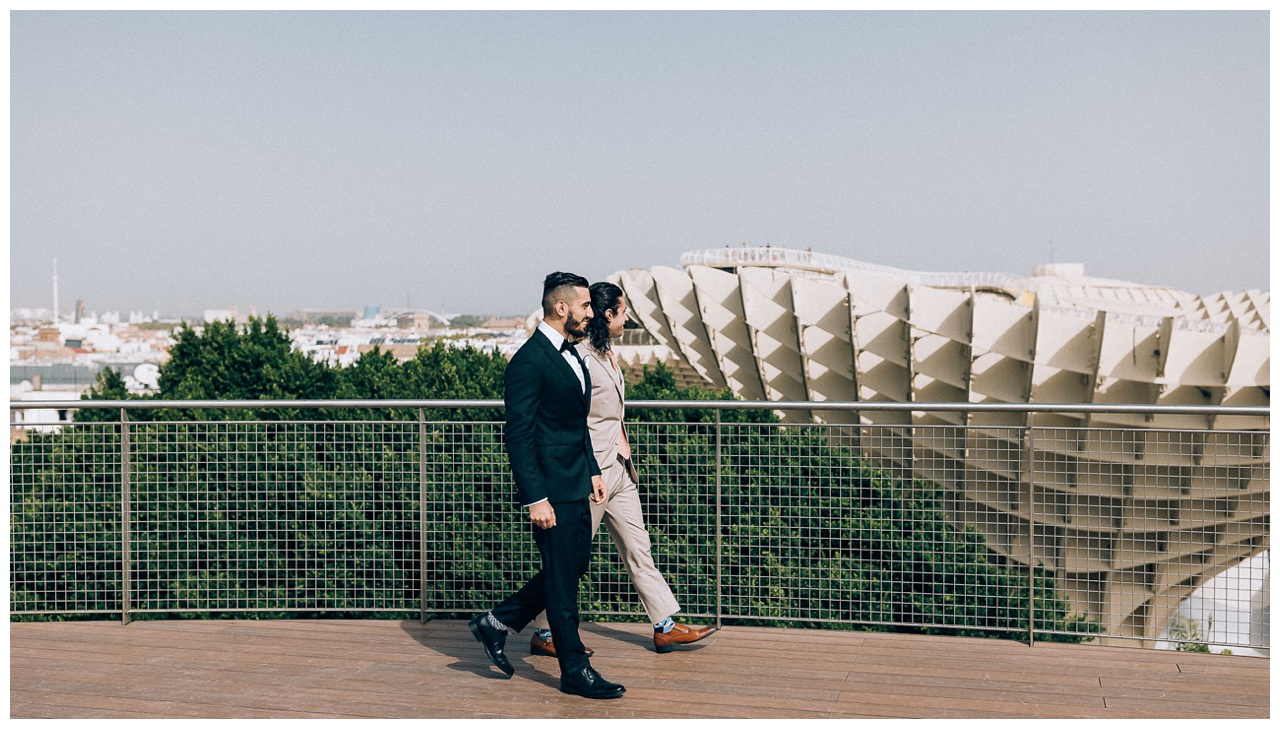 Boda de destino persa en Sevilla