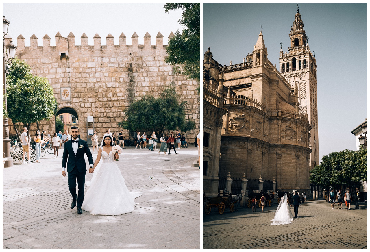 Boda de destino persa en Sevilla