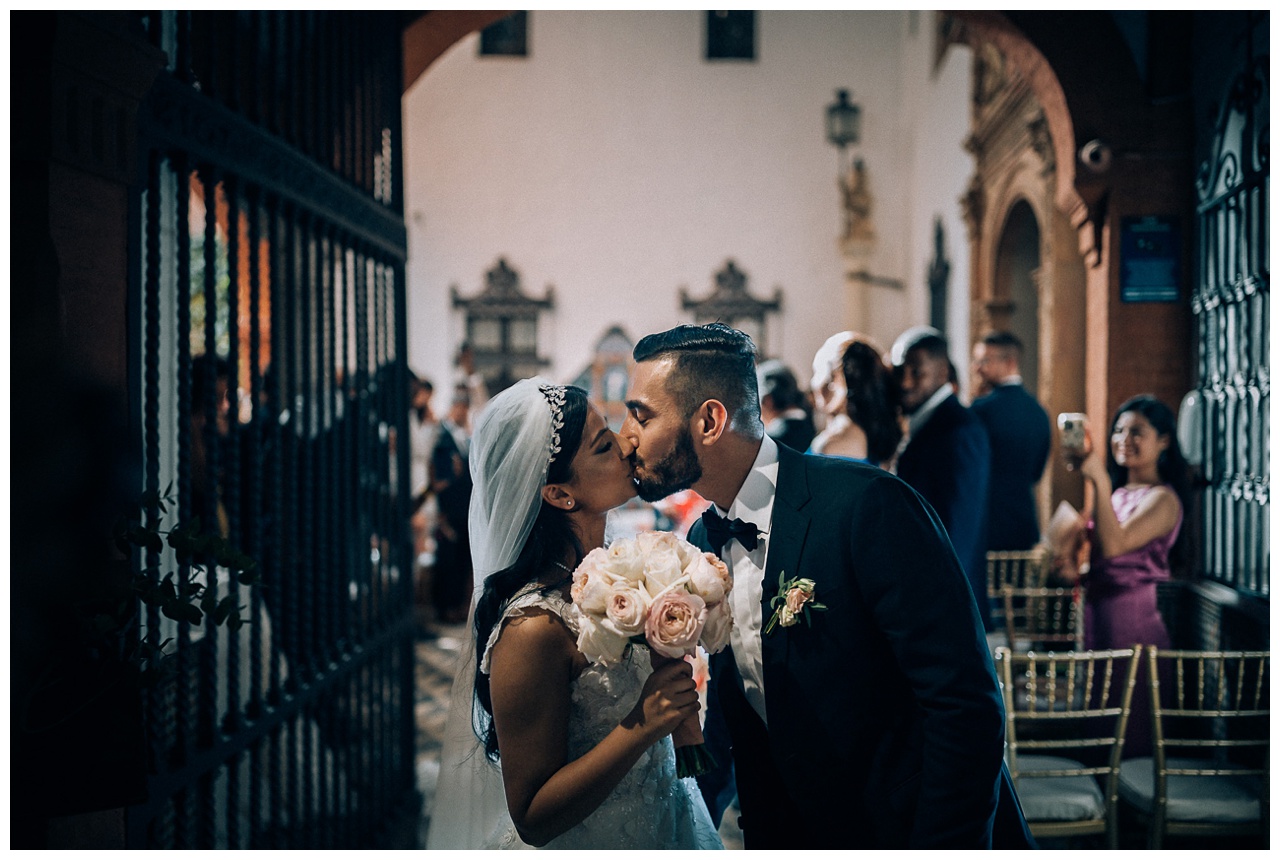 Boda de destino persa en Casa Guardiola