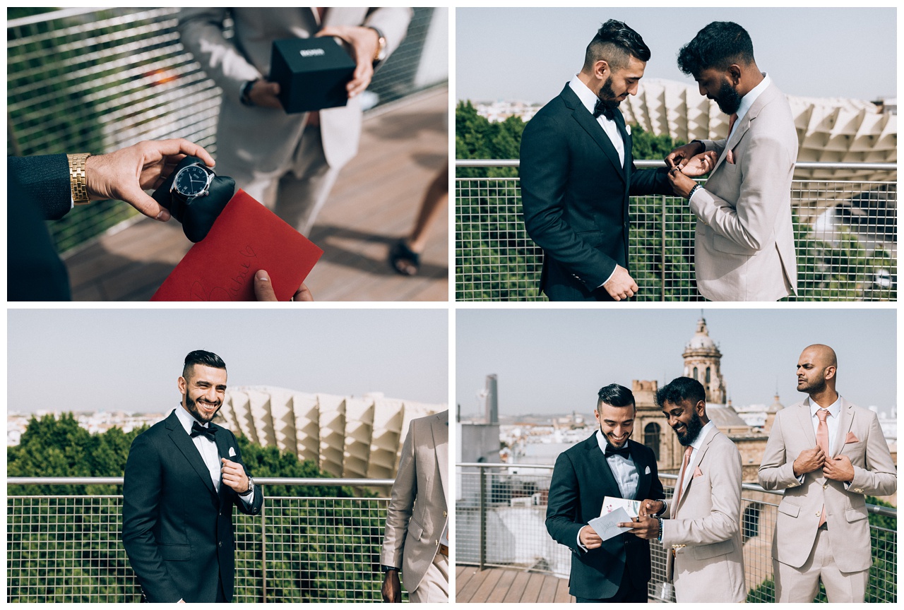 Boda de destino persa en Sevilla