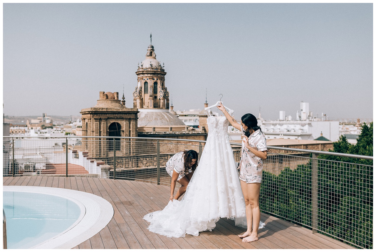 Boda de destino persa en Sevilla