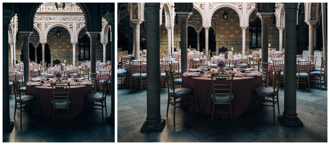 Boda de destino persa en Casa Guardiola