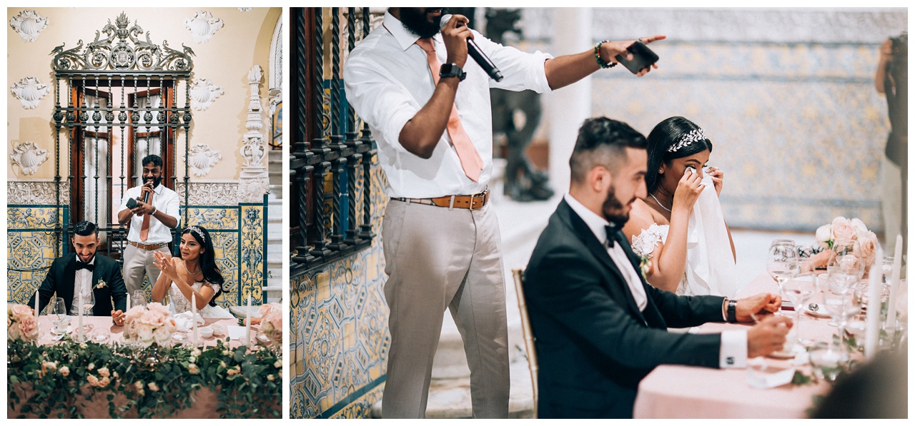 Boda de destino persa en Casa Guardiola