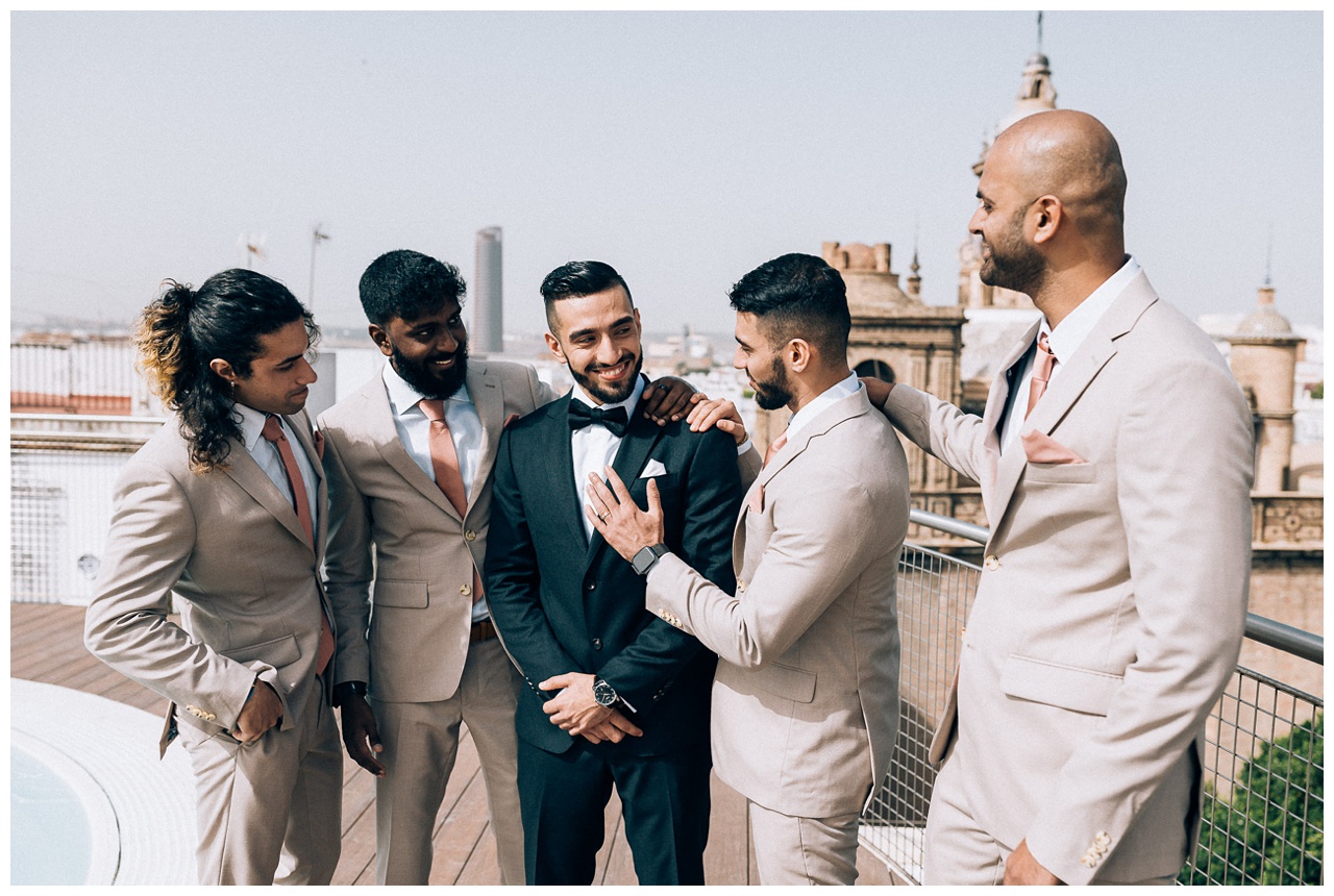 Boda de destino persa en Sevilla