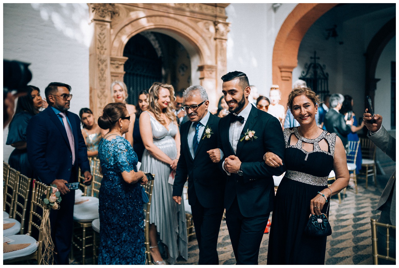 Boda de destino persa en Casa Guardiola