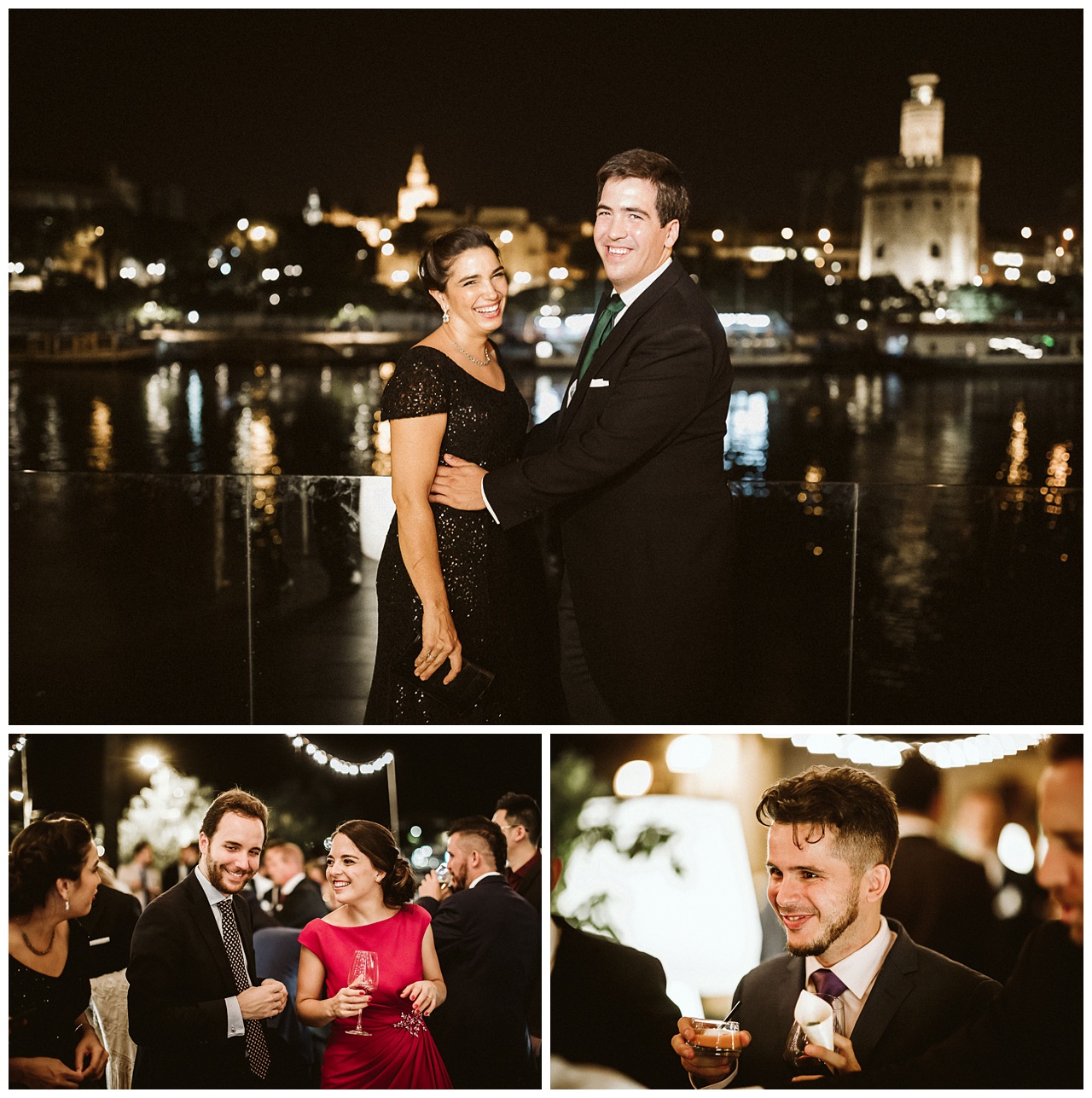 El cocktail de boda en Sevilla