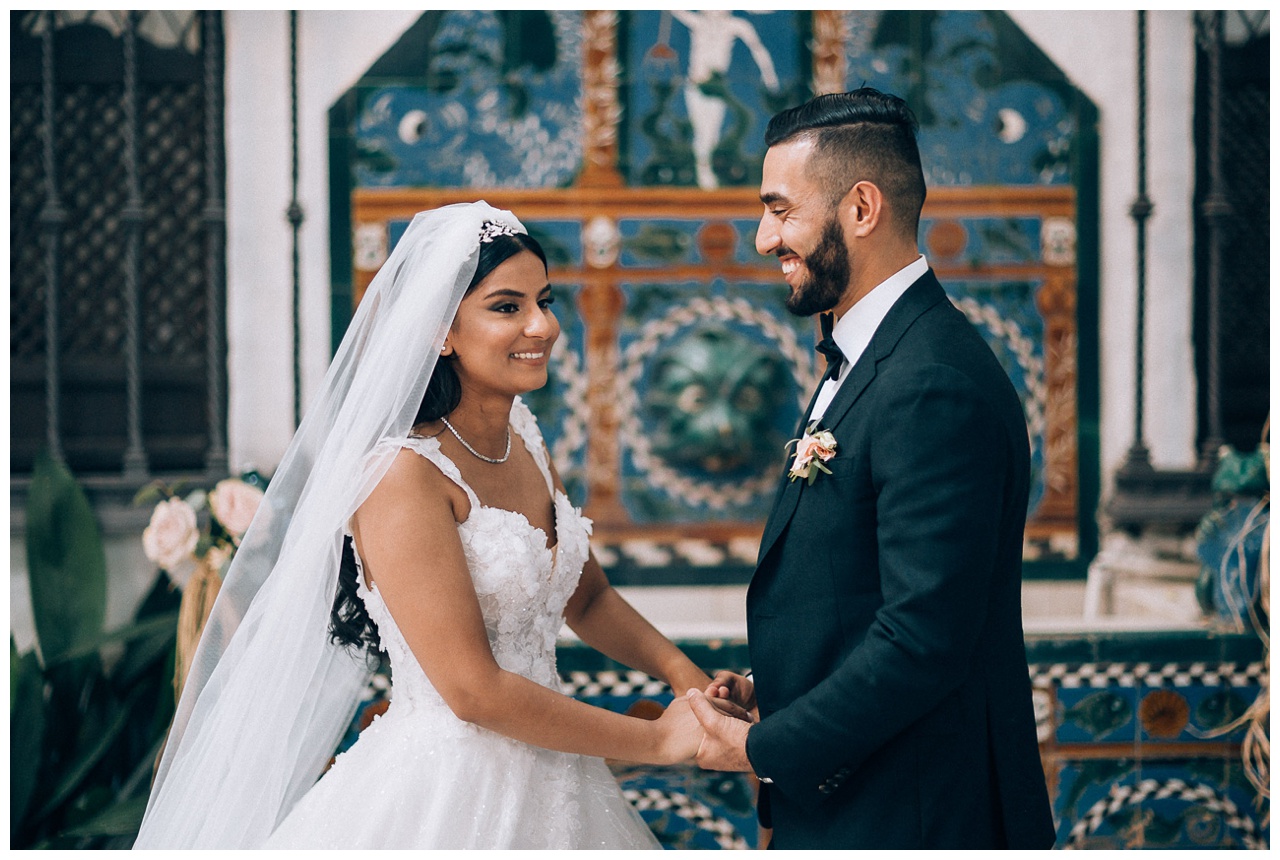 Boda de destino persa en Casa Guardiola