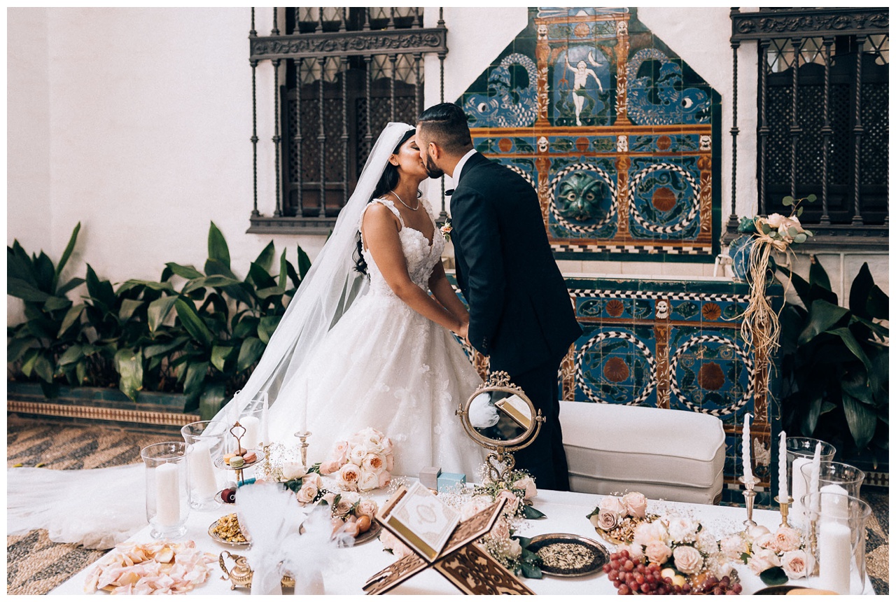 Boda de destino persa en Casa Guardiola