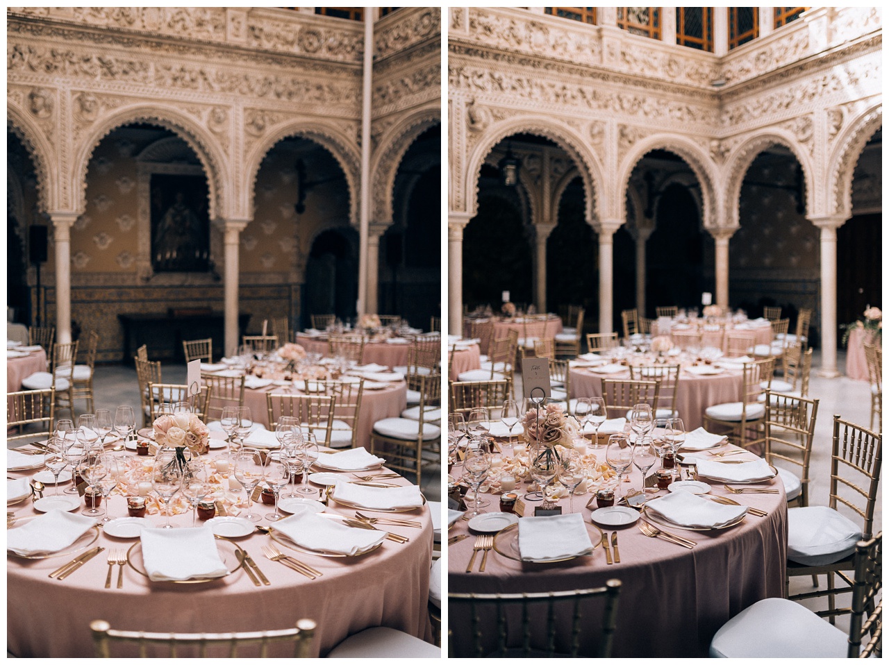 Boda de destino persa en Casa Guardiola