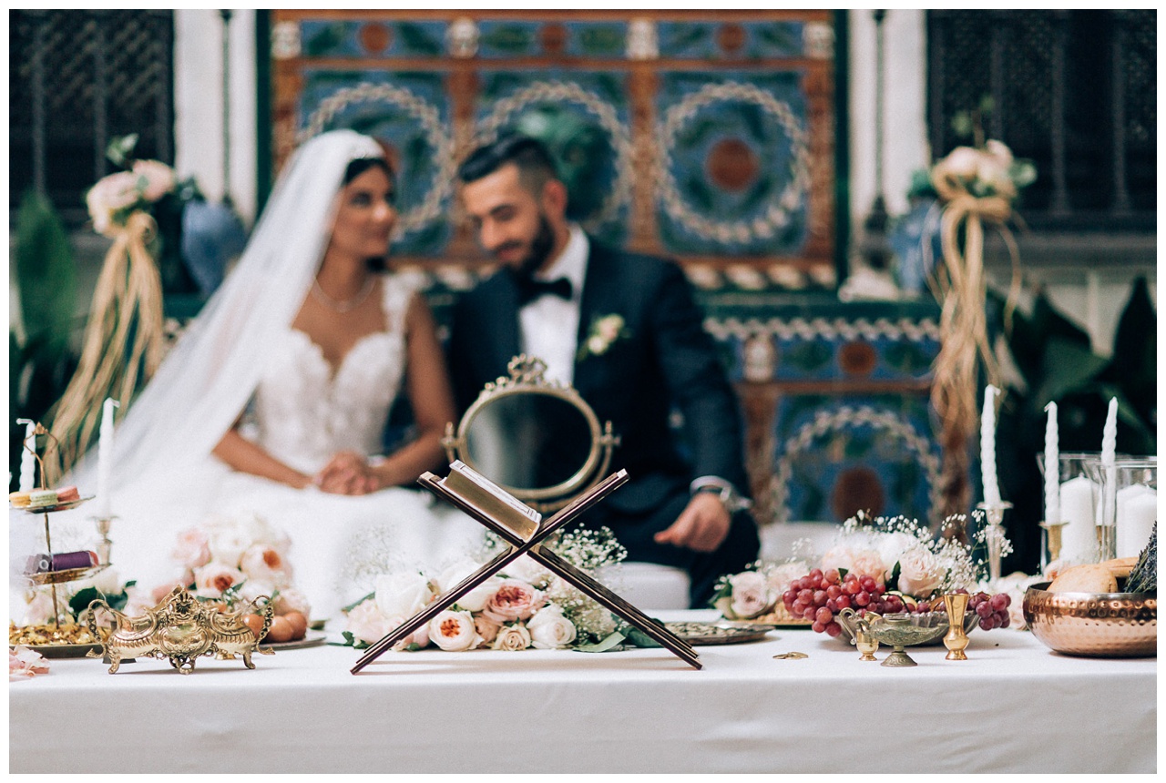 Boda de destino persa en Casa Guardiola