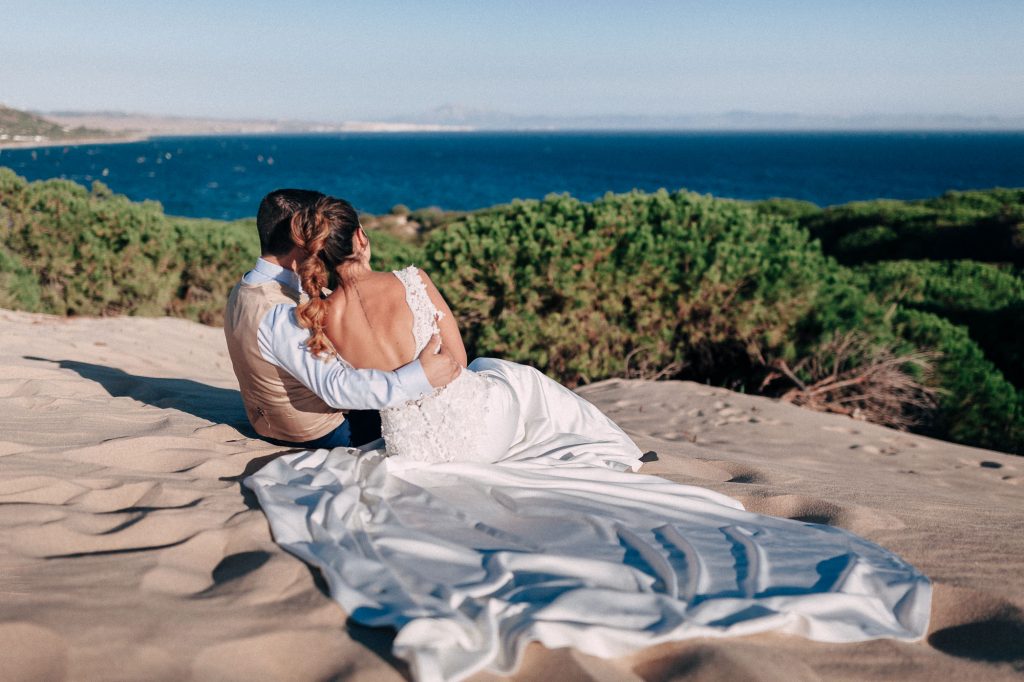 Postboda en la playa