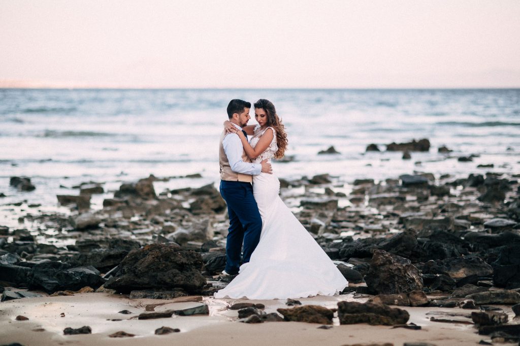 Postboda en la playa