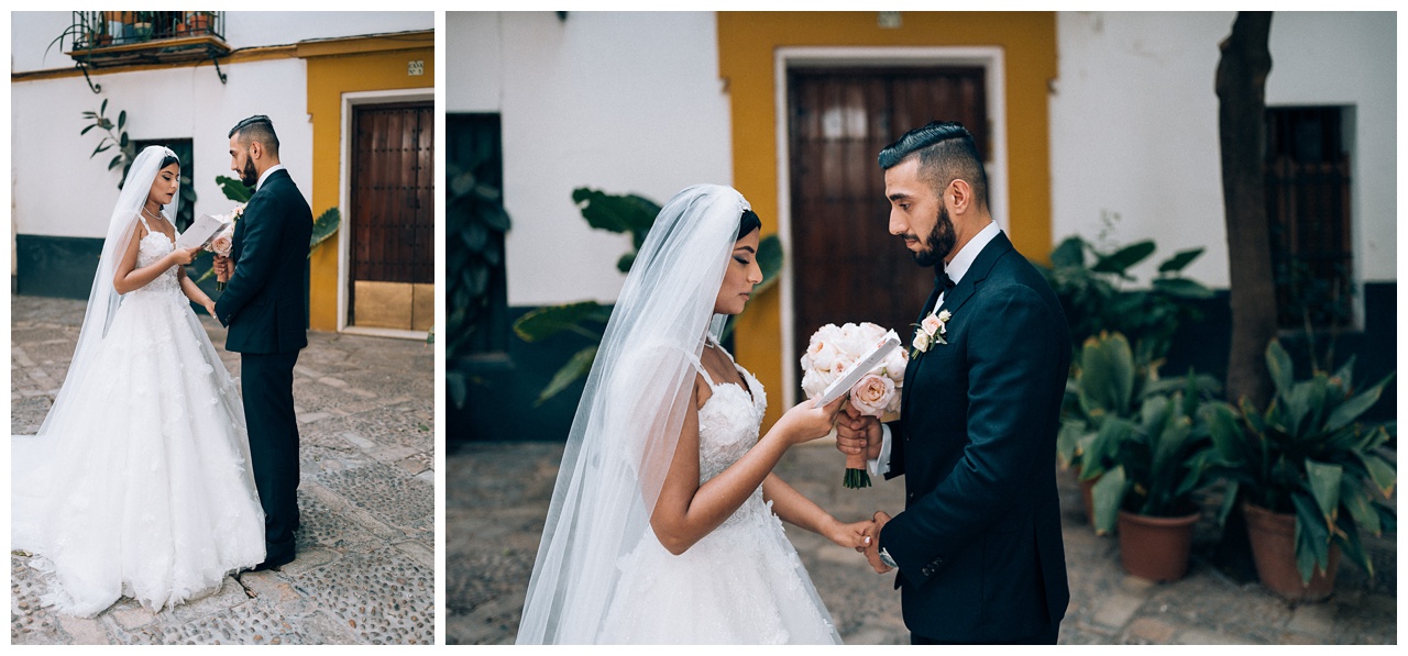 Boda de destino persa en Sevilla