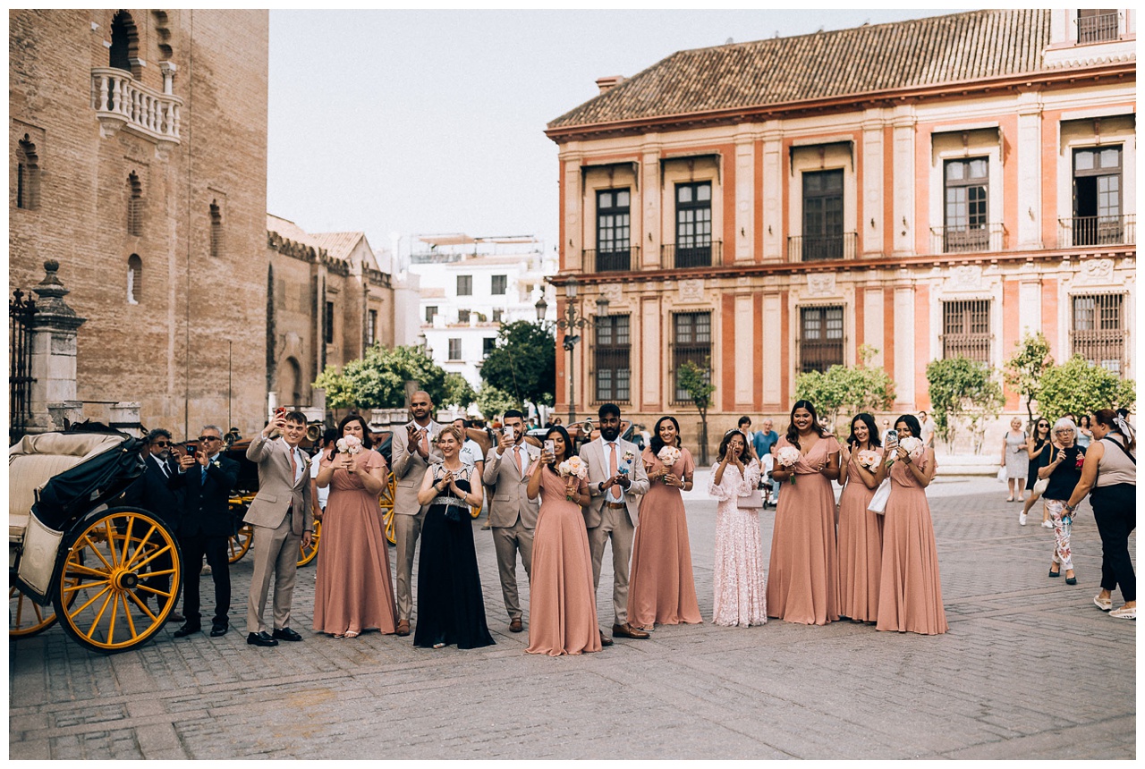 Boda de destino persa en Sevilla