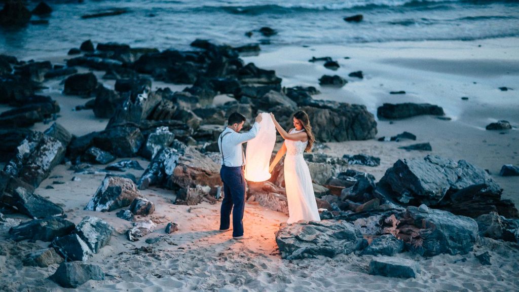 Fotografía de recién casados