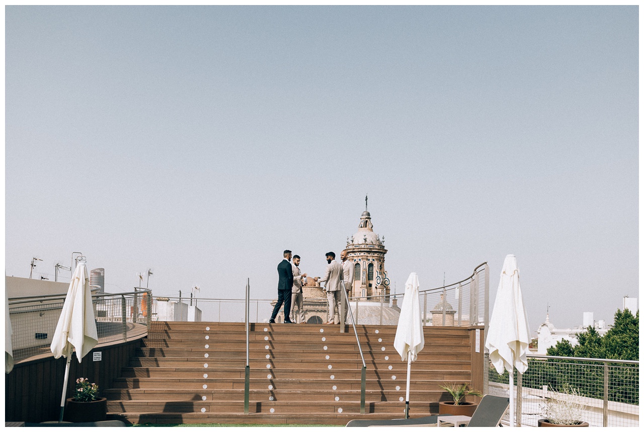 Boda de destino persa en Sevilla