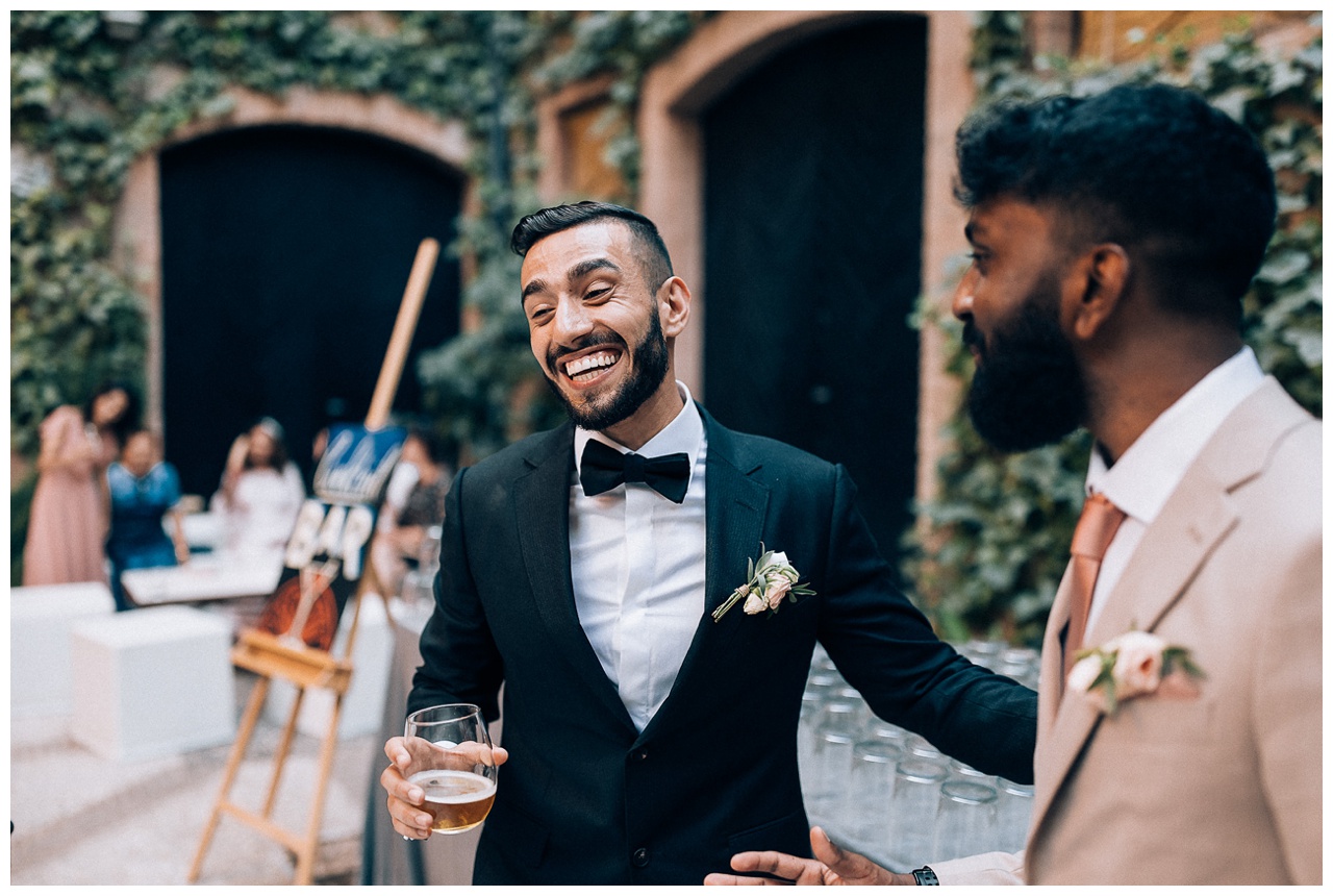 Boda de destino persa en Casa Guardiola