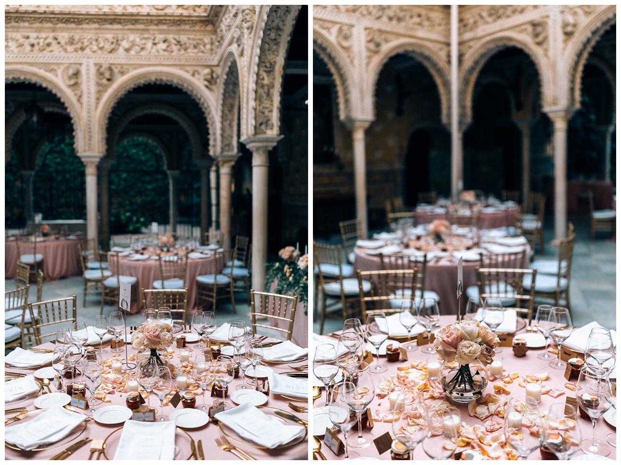 Boda de destino persa en Casa Guardiola