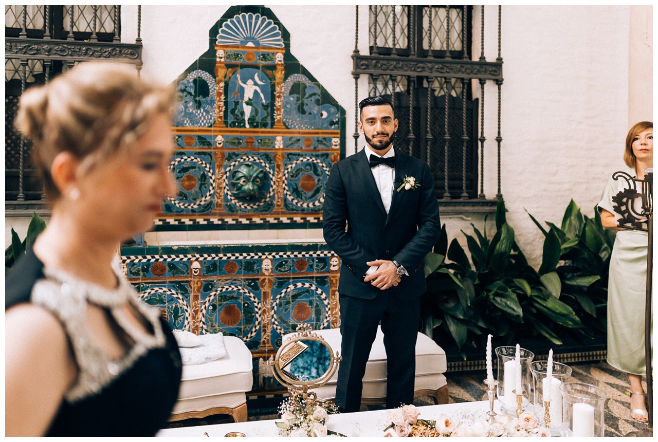 Boda de destino persa en Casa Guardiola