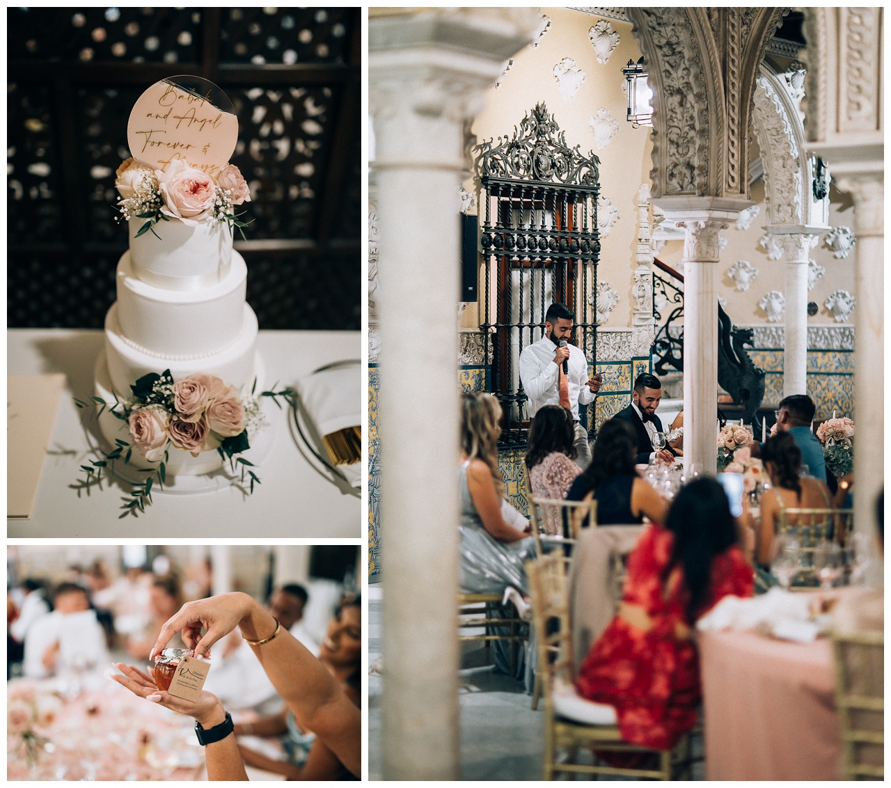 Boda de destino persa en Casa Guardiola