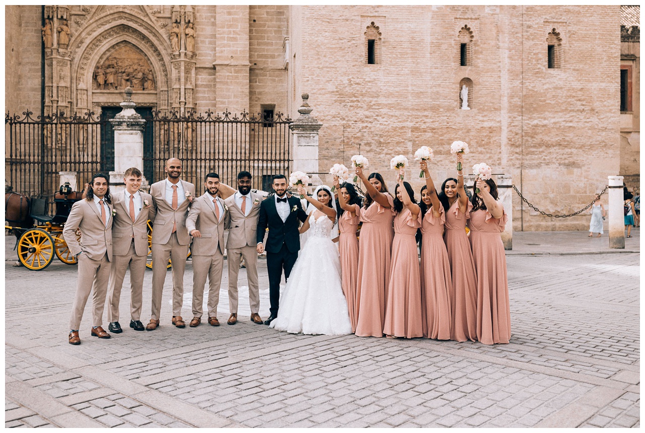 Boda de destino persa en Sevilla