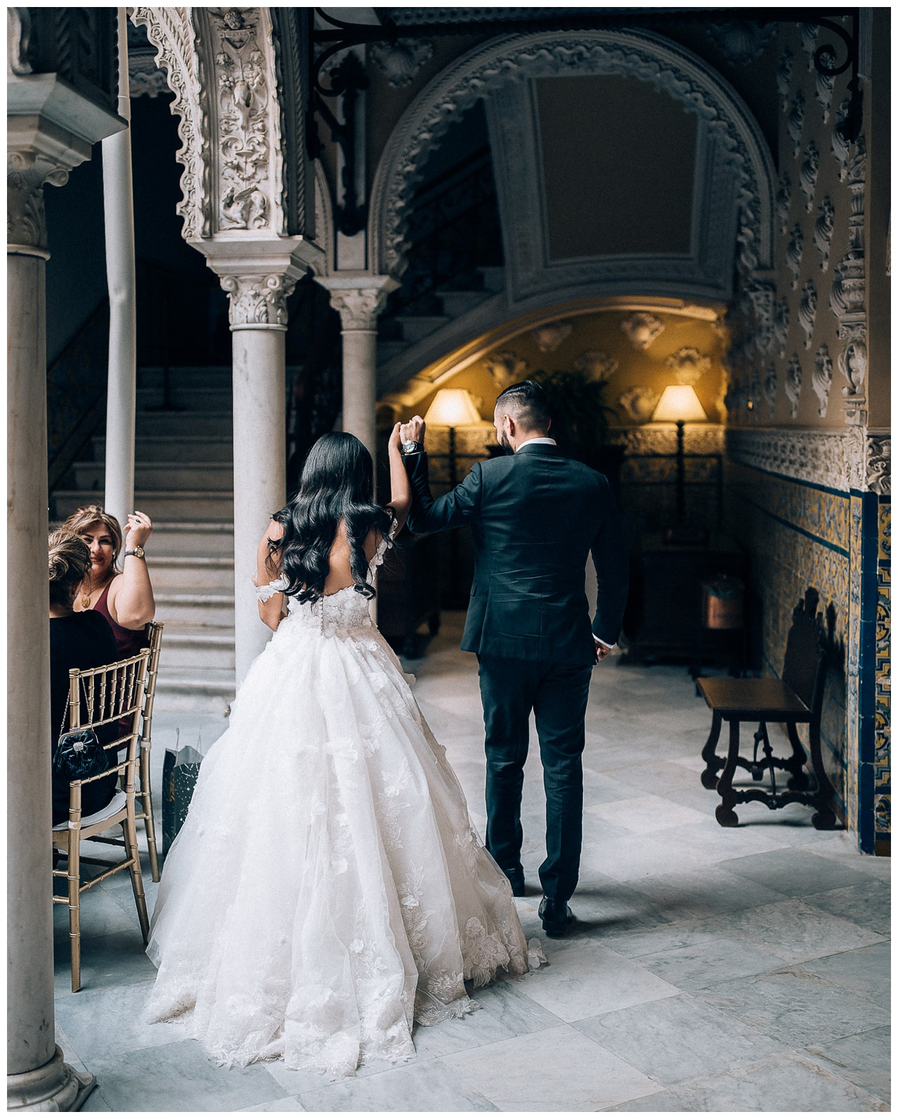 Boda de destino persa en Casa Guardiola