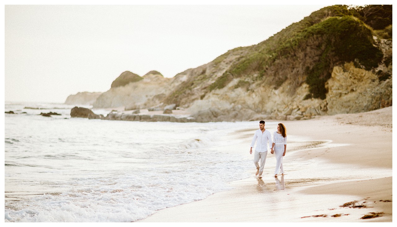 paseo por la playa