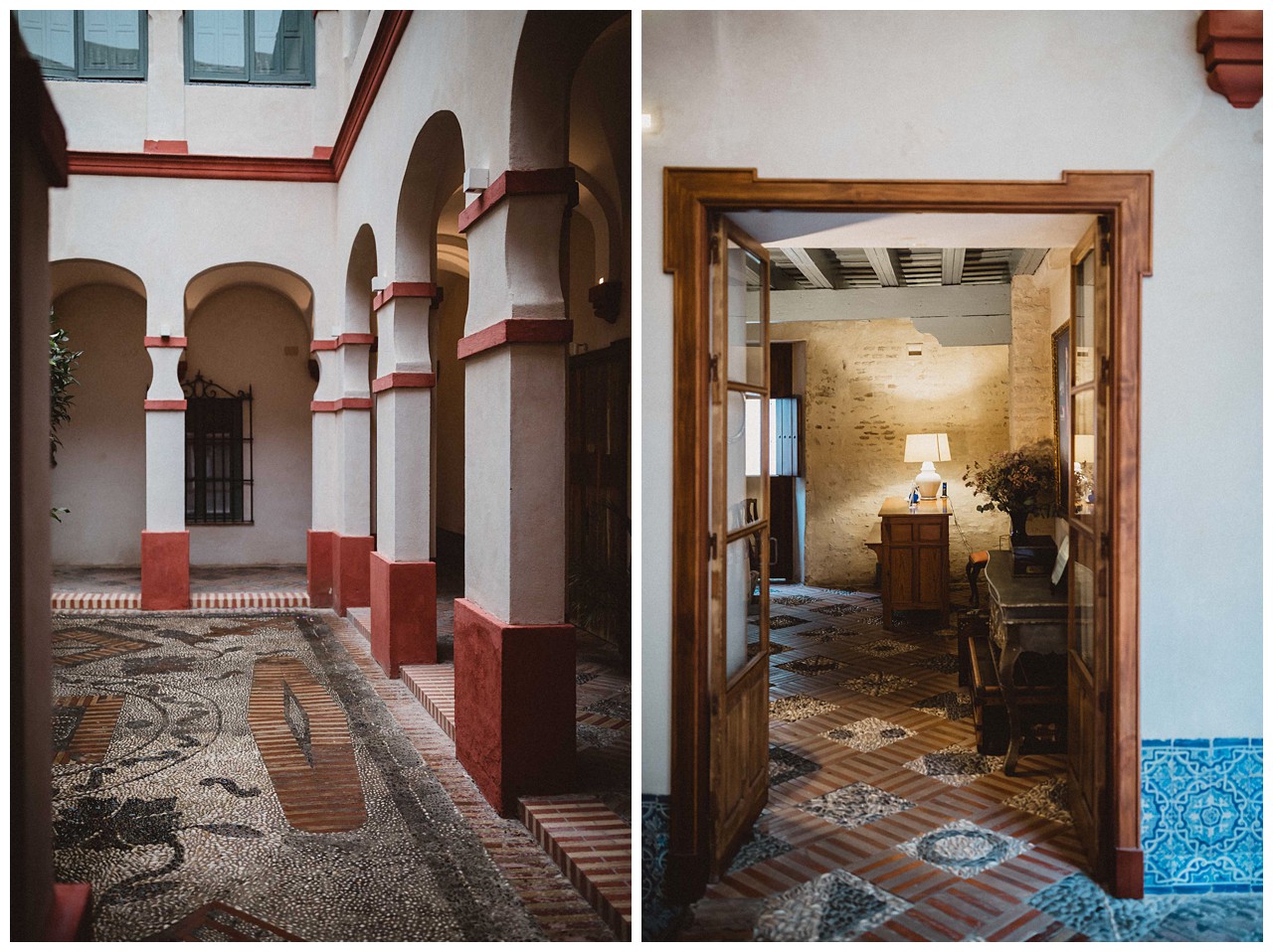 Preparativos de los novios en Palacio Bucarelli